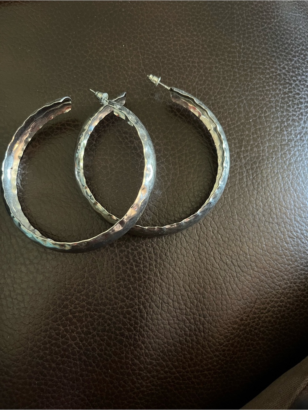 Brand New Silver Hoops